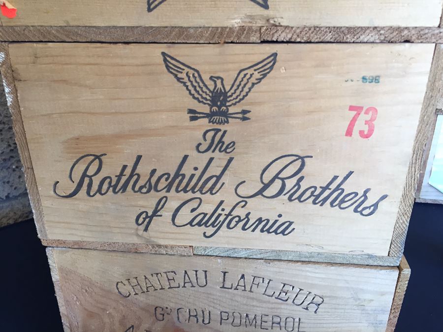 Vintage Wine Crate Lot (Empty) [Photo 4]