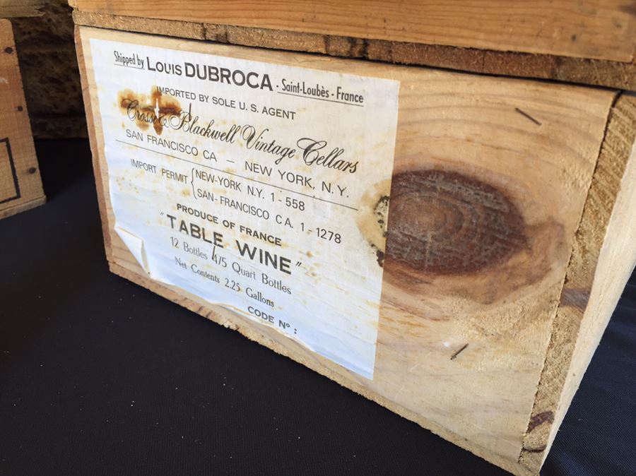 Vintage Wine Crate Lot (Empty) [Photo 9]