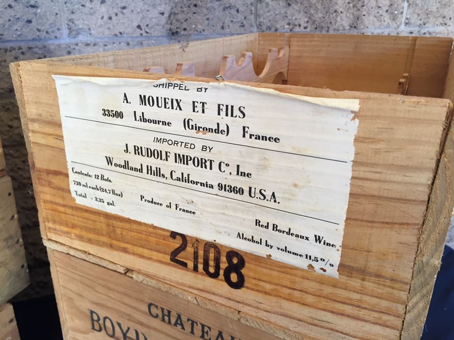 Vintage Wine Crate Lot (Empty) [Photo 6]