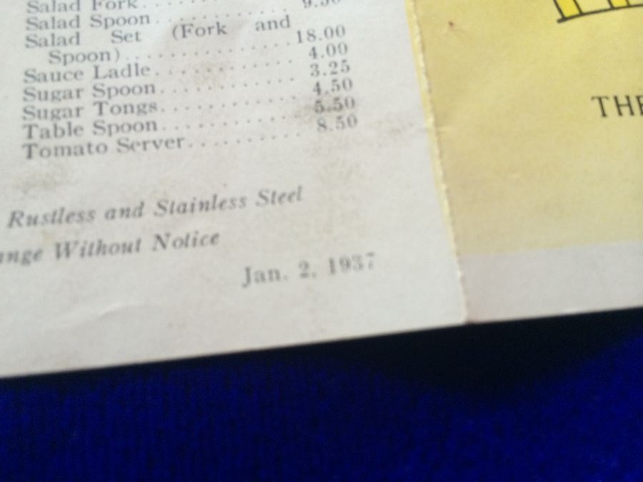 Vintage 1937 International Sterling Silver Primrose Pattern Flatware - 116 PIECES [Photo 14]