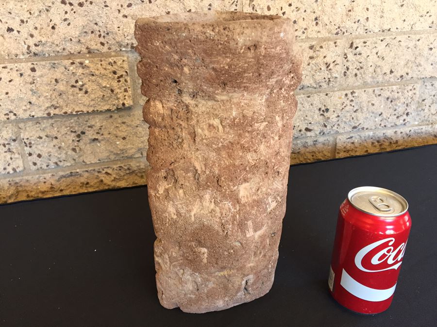 Vintage Volcanic Rock Carved Statue Totem [Photo 11]