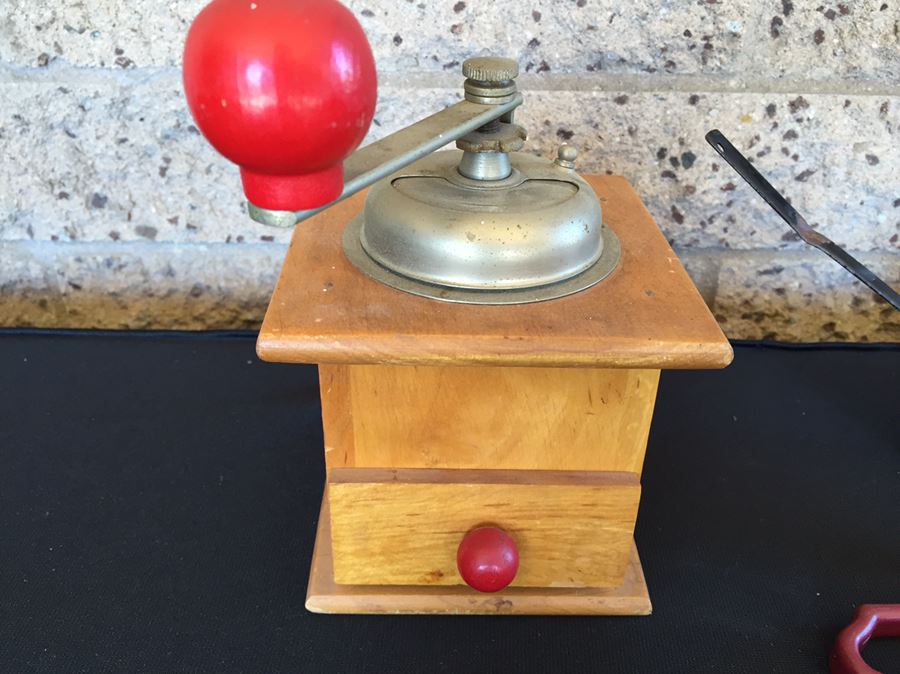Vintage Kitchen Lot Including Church Keys And Coffee Bean Grinder [Photo 2]
