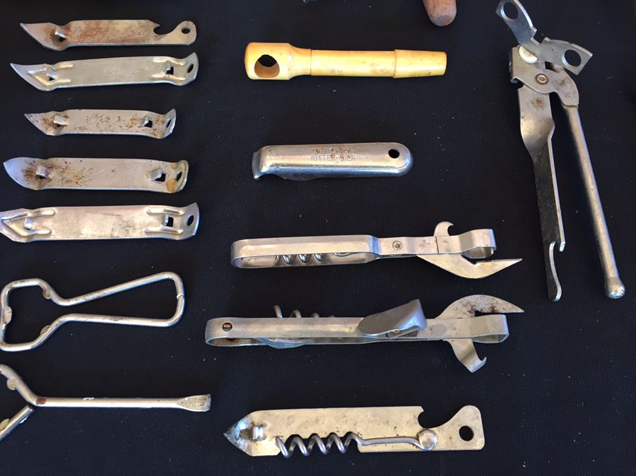 Vintage Kitchen Lot Including Church Keys And Coffee Bean Grinder [Photo 3]