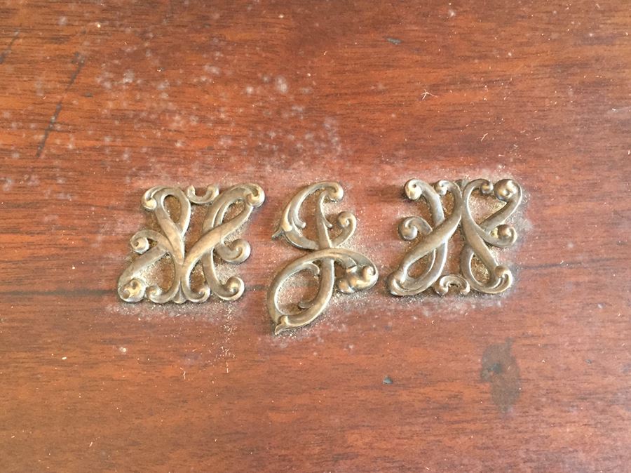 Old Wooden Box With Original Key [Photo 5]