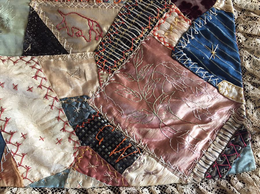 Old Crazy Quilt [Photo 8]