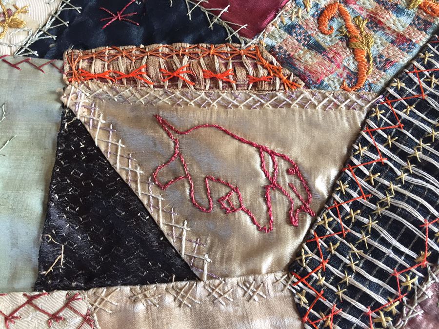 Old Crazy Quilt [Photo 9]