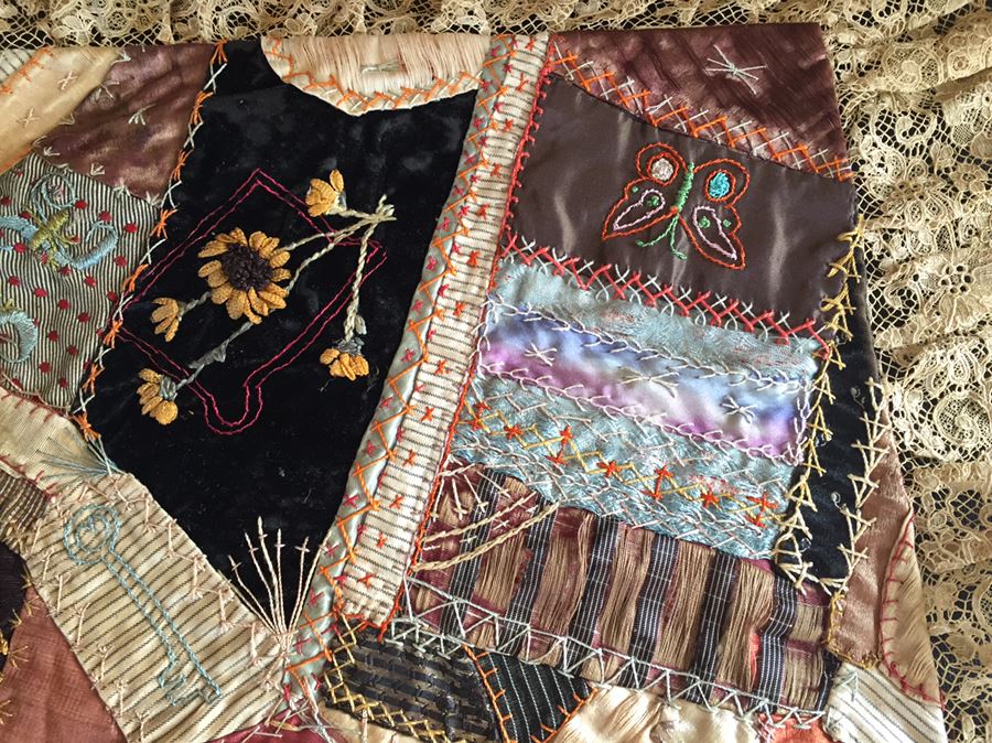 Old Crazy Quilt [Photo 2]