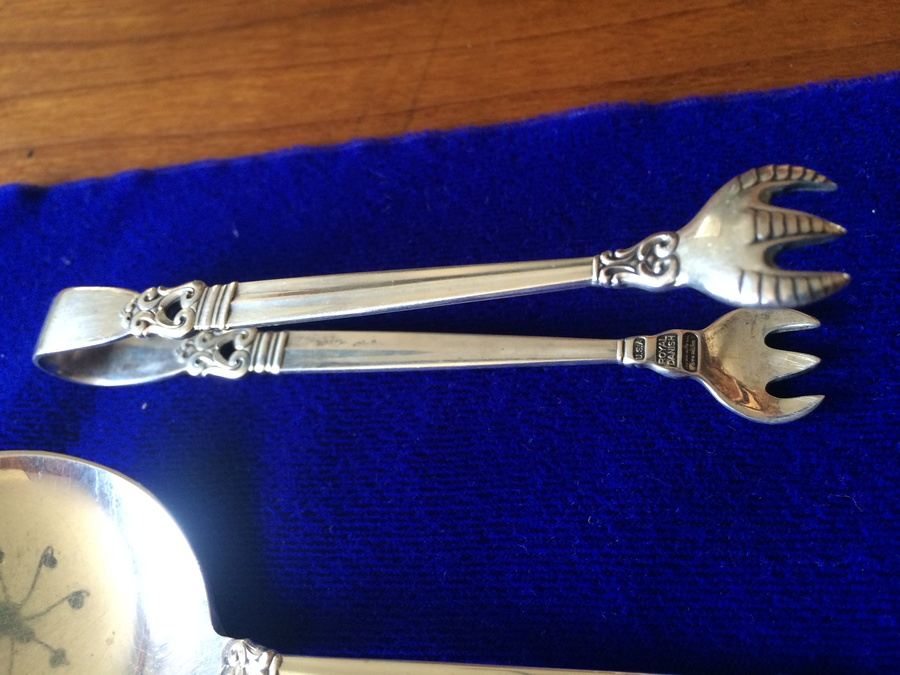 International Sterling Royal Danish Pattern Sterling Silver Flatware Set - 146 PIECES [Photo 12]