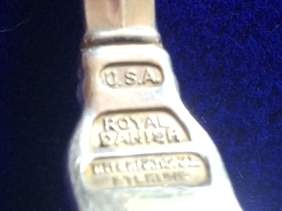 International Sterling Royal Danish Pattern Sterling Silver Flatware Set - 146 PIECES [Photo 21]