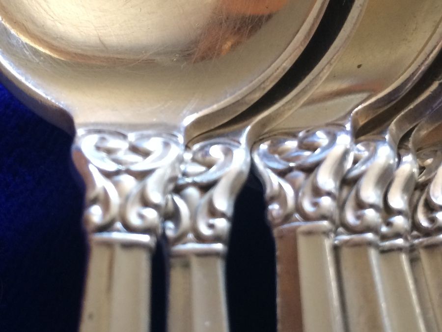 International Sterling Royal Danish Pattern Sterling Silver Flatware Set - 146 PIECES [Photo 20]