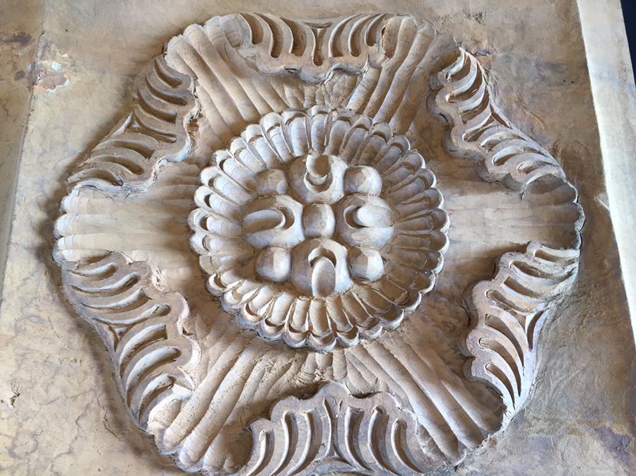 (8) Vintage Wooden Tiles Made In India [Photo 5]