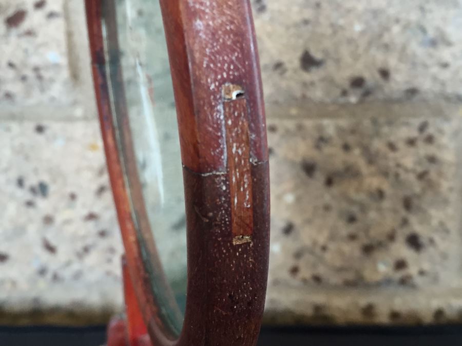 Signed Vintage Chinese Cat Silk Embroidery Displayed In Nice Rosewood Stand [Photo 10]