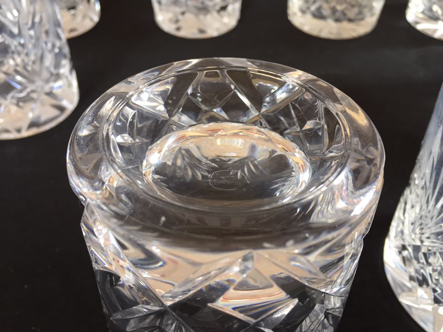Cut Crystal Glass And Vase Lot [Photo 11]