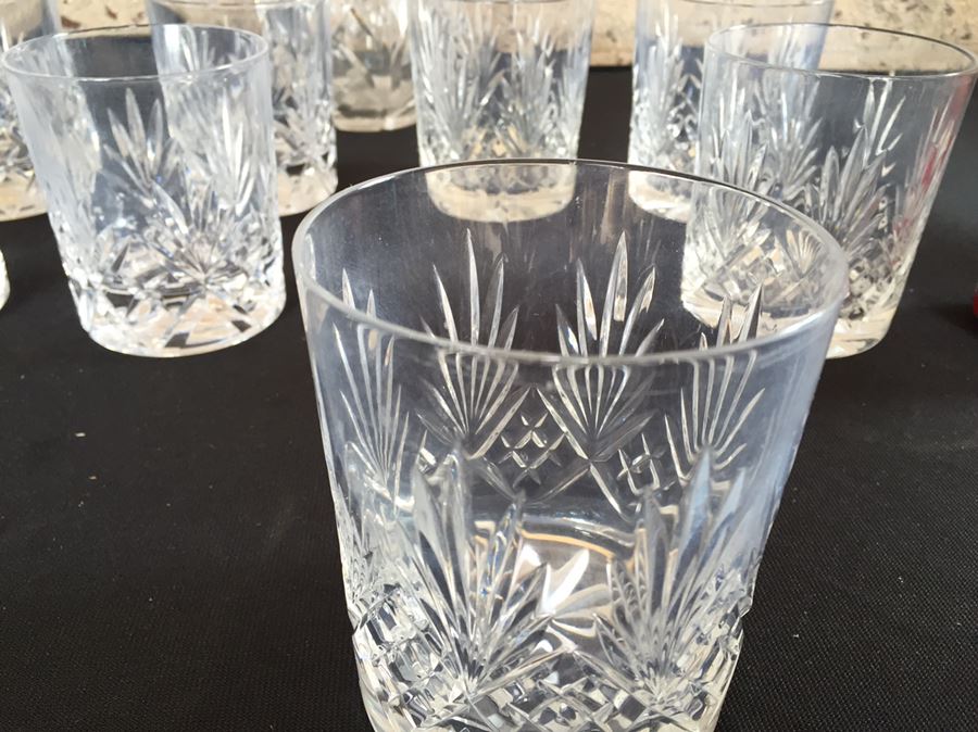 Cut Crystal Glass And Vase Lot [Photo 5]