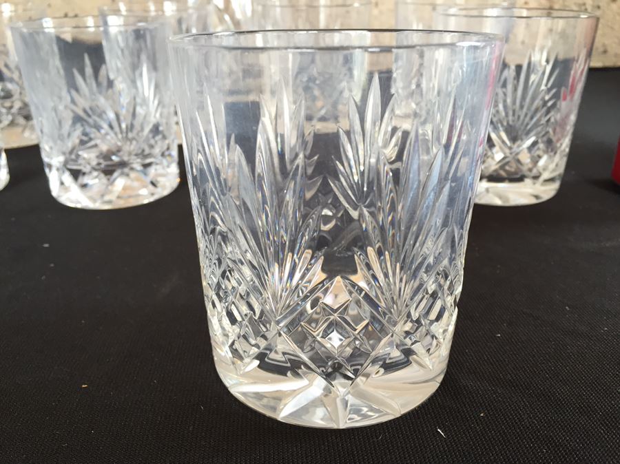 Cut Crystal Glass And Vase Lot [Photo 2]