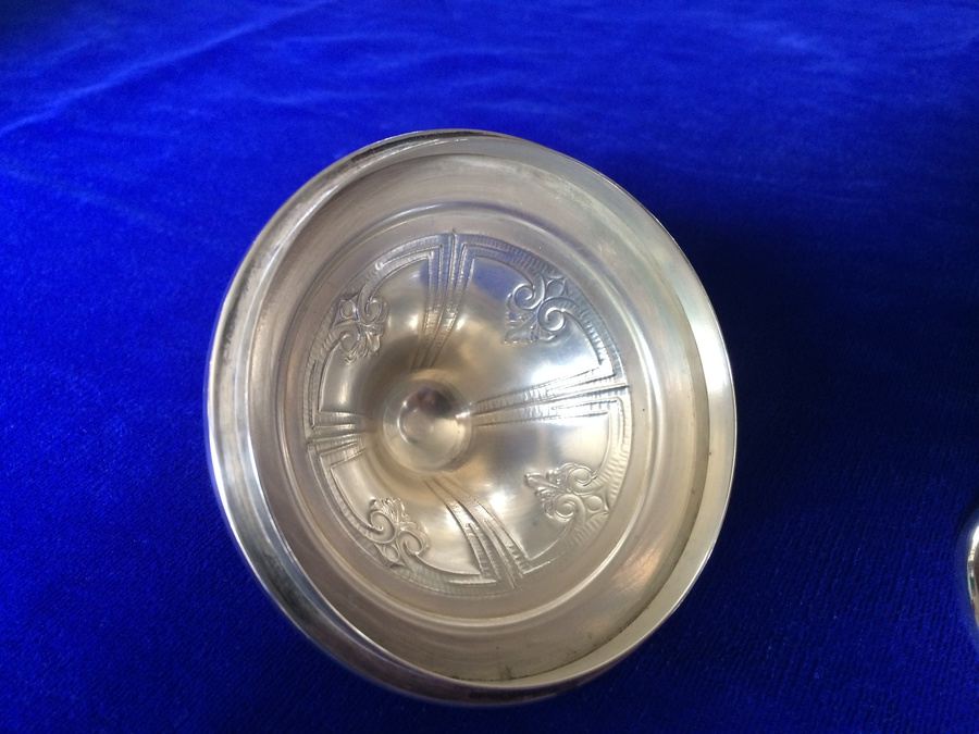 Baldwin & Miller (B&M) Sterling Tea Set - B&M was retailed by Cartier [Photo 17]