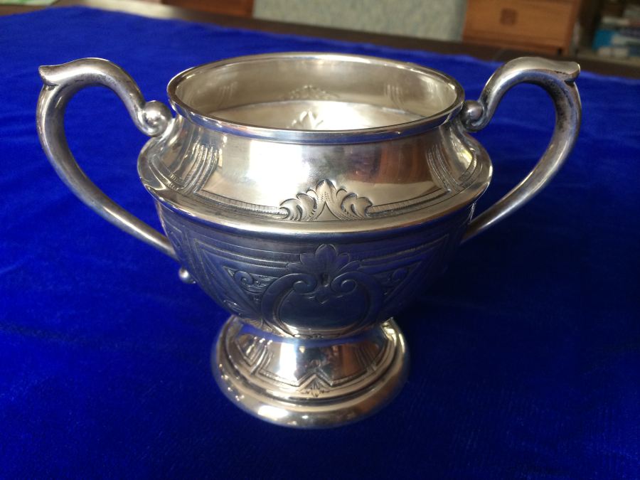 Baldwin & Miller (B&M) Sterling Tea Set - B&M was retailed by Cartier [Photo 3]