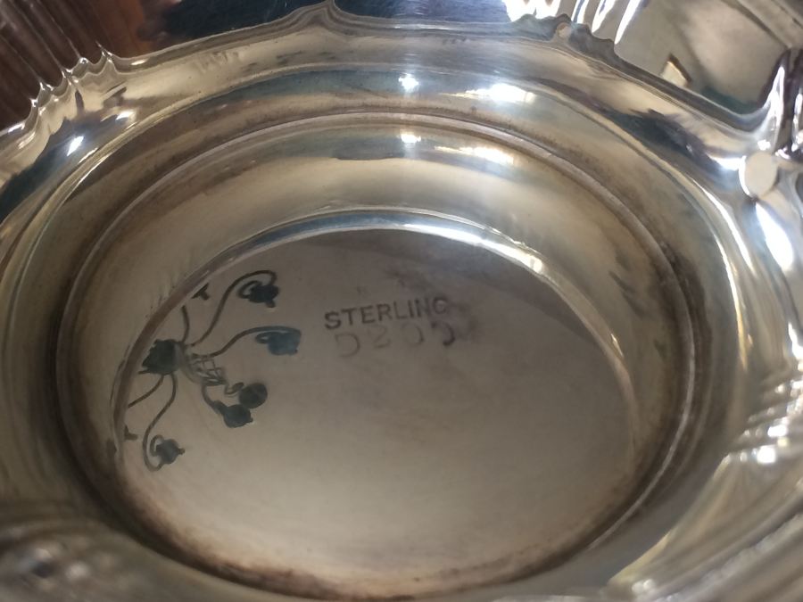 Baldwin & Miller (B&M) Sterling Tea Set - B&M was retailed by Cartier [Photo 7]