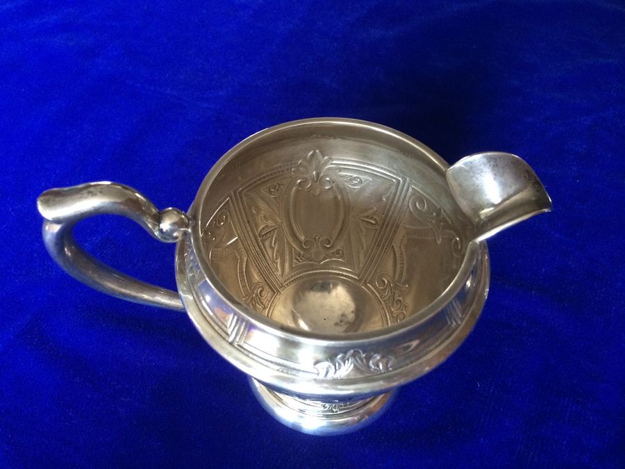 Baldwin & Miller (B&M) Sterling Tea Set - B&M was retailed by Cartier [Photo 12]