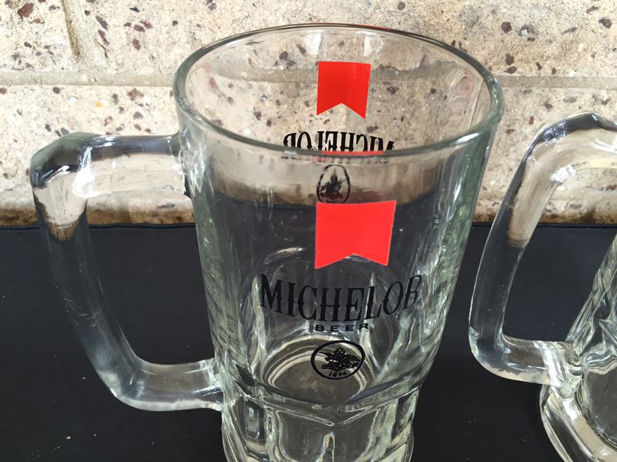 Large Beer Advertising Steins Michelob Lowenbrau Heineken [Photo 7]