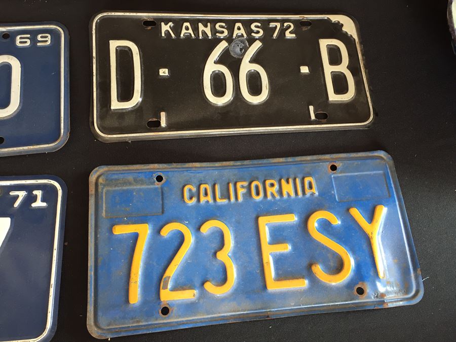 Vintage License Plates [Photo 4]