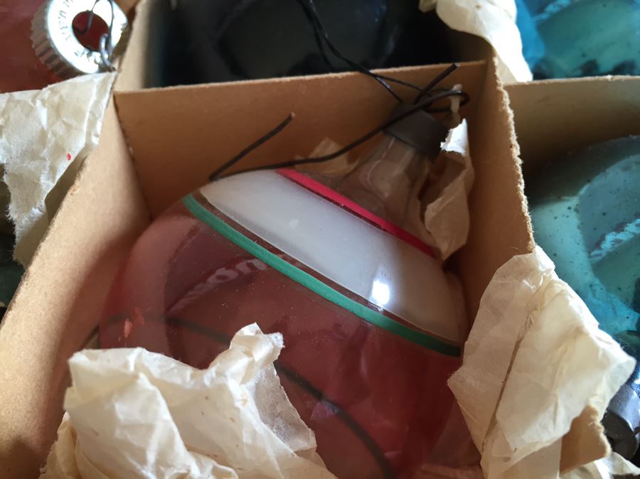 Two Boxes Of Vintage Glass Ornaments Premier Glass Works & Germany [Photo 6]