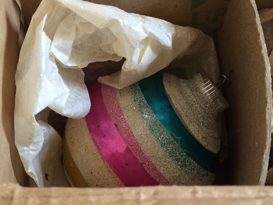 Two Boxes Of Vintage Glass Ornaments Premier Glass Works & Germany [Photo 15]