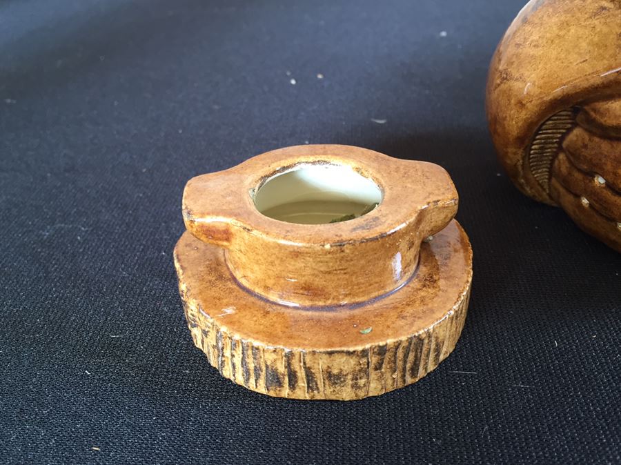 Collection Of Owls Including A Pair Of Alaskan Inuit Carved Soapstone Figures Signed Kenock [Photo 19]