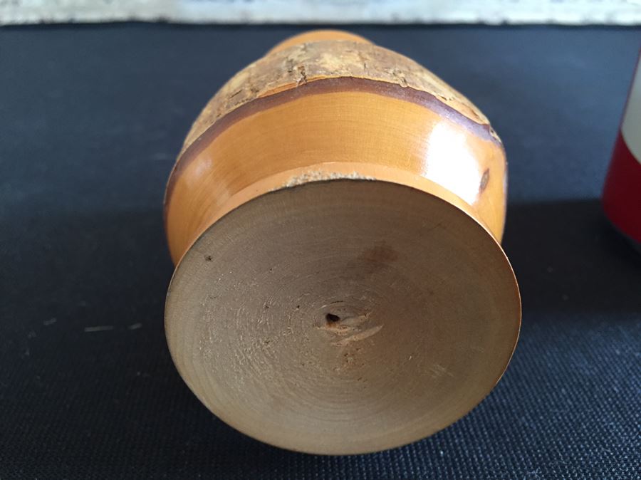 Wooden Bowl And Vase Lot [Photo 13]