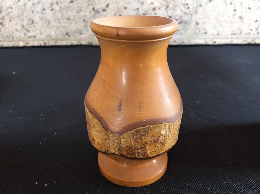 Wooden Bowl And Vase Lot [Photo 11]