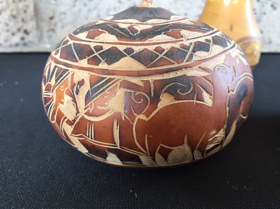 Wooden Bowl And Vase Lot [Photo 2]