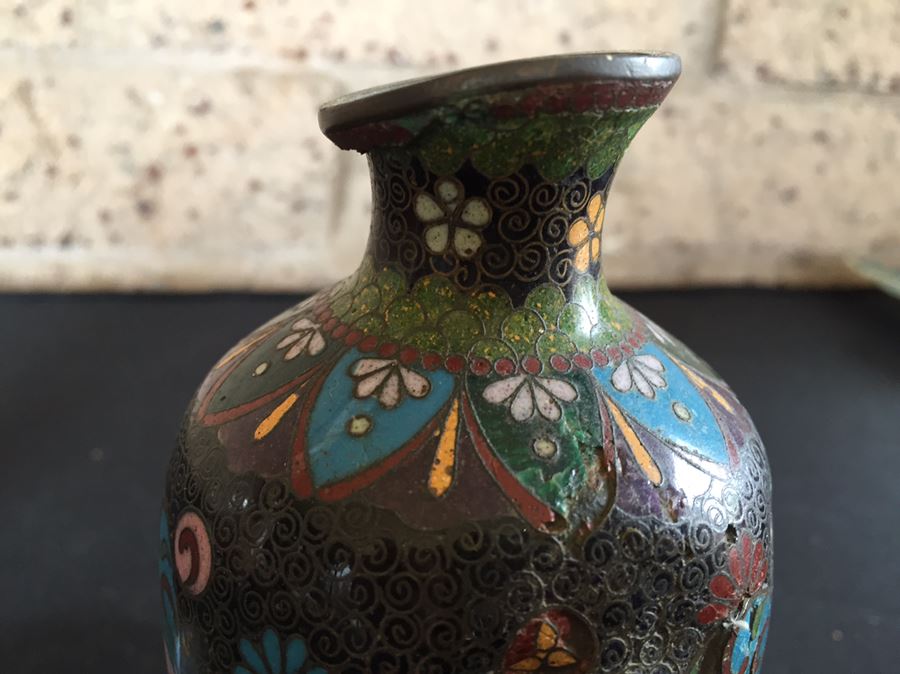 Various Cloisonne Pieces [Photo 4]
