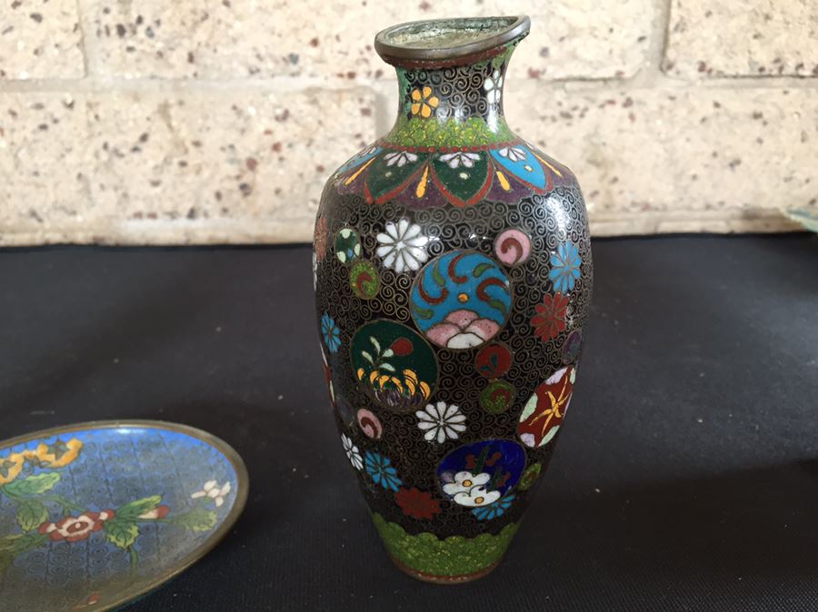 Various Cloisonne Pieces [Photo 8]
