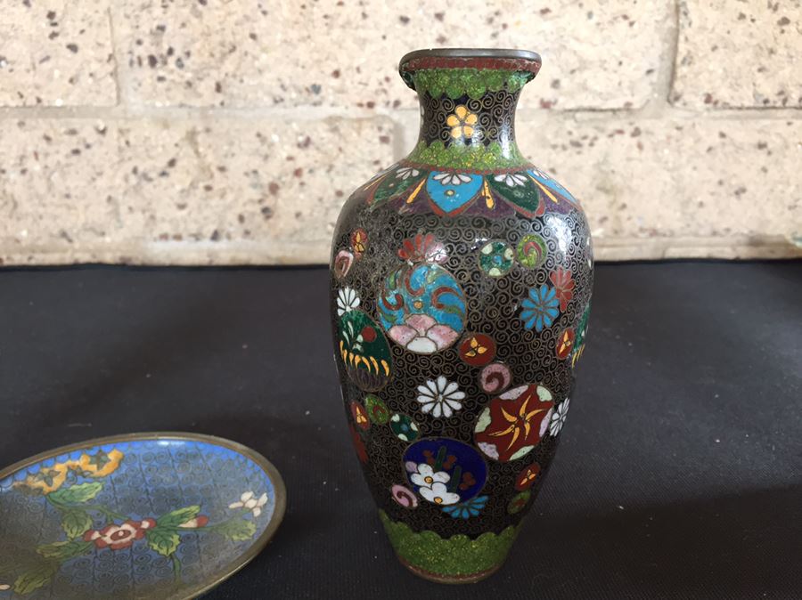 Various Cloisonne Pieces [Photo 11]