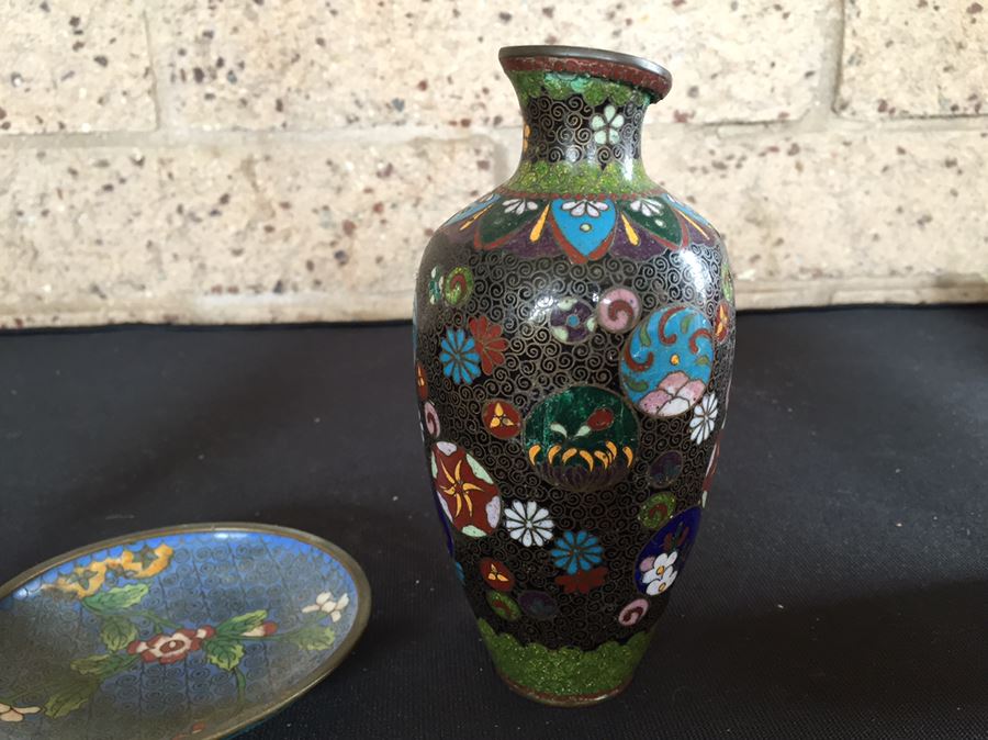 Various Cloisonne Pieces [Photo 10]