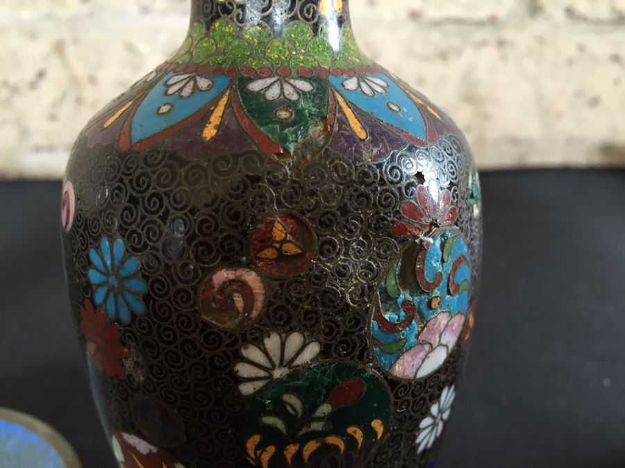 Various Cloisonne Pieces [Photo 5]