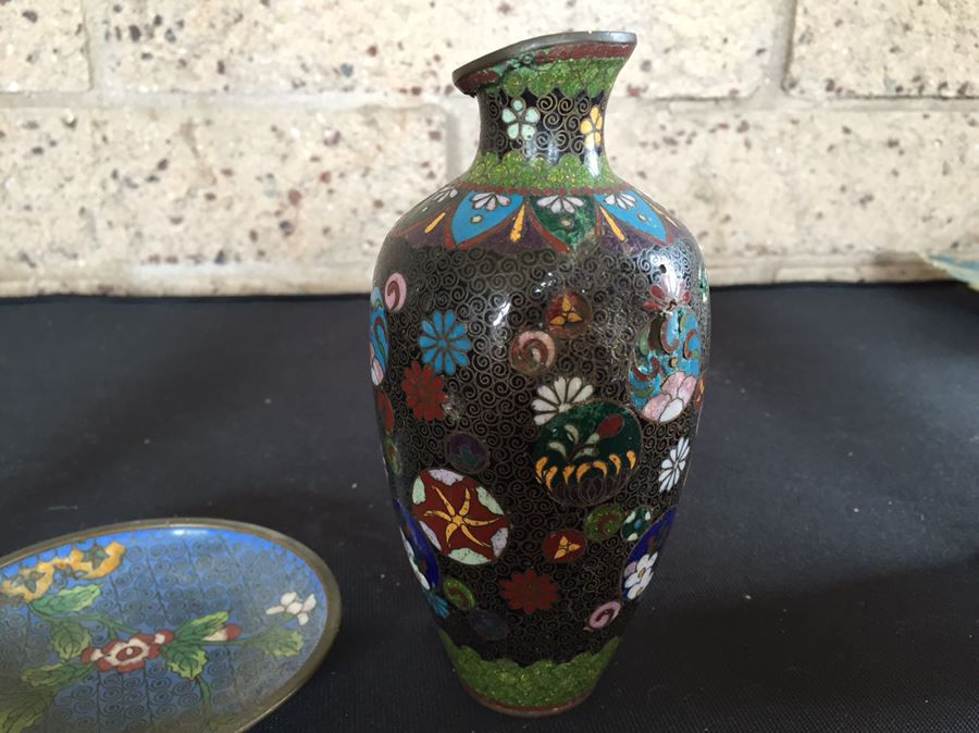 Various Cloisonne Pieces [Photo 2]