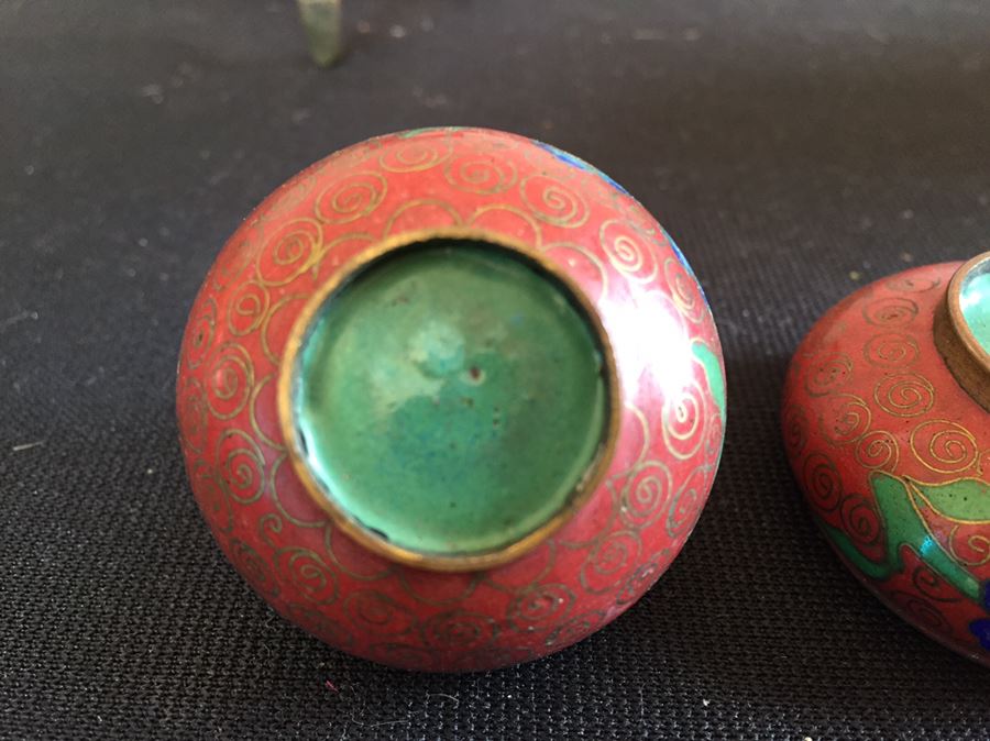 Various Cloisonne Pieces [Photo 25]