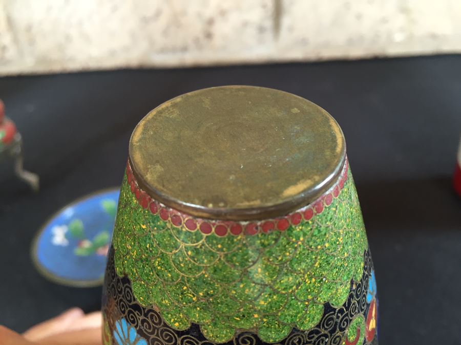 Various Cloisonne Pieces [Photo 17]