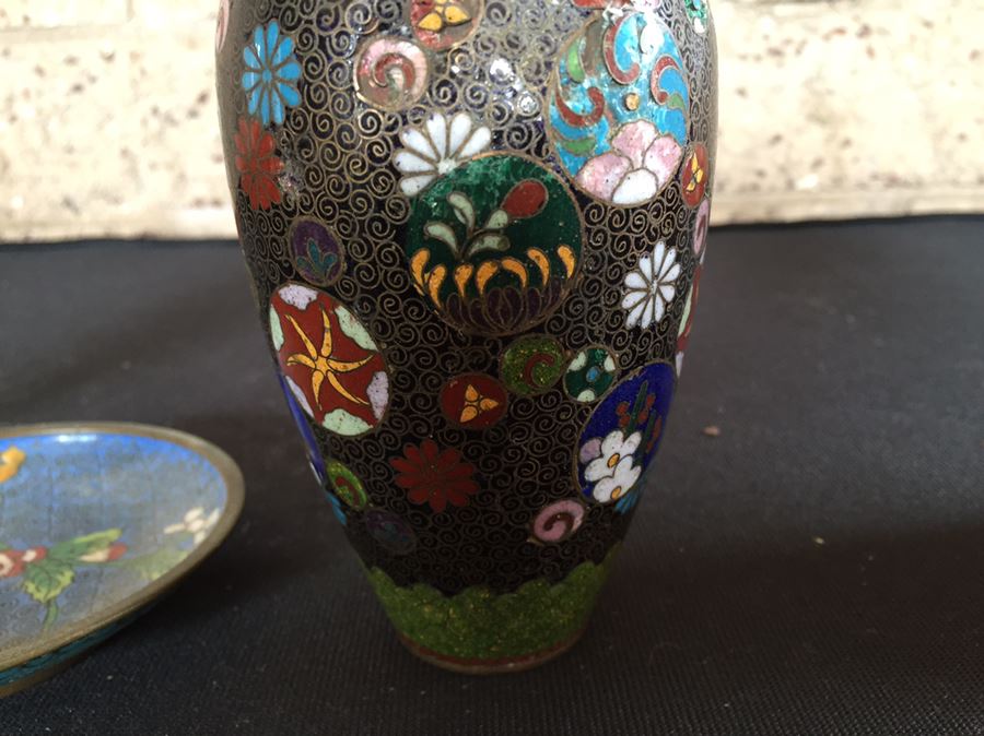 Various Cloisonne Pieces [Photo 7]