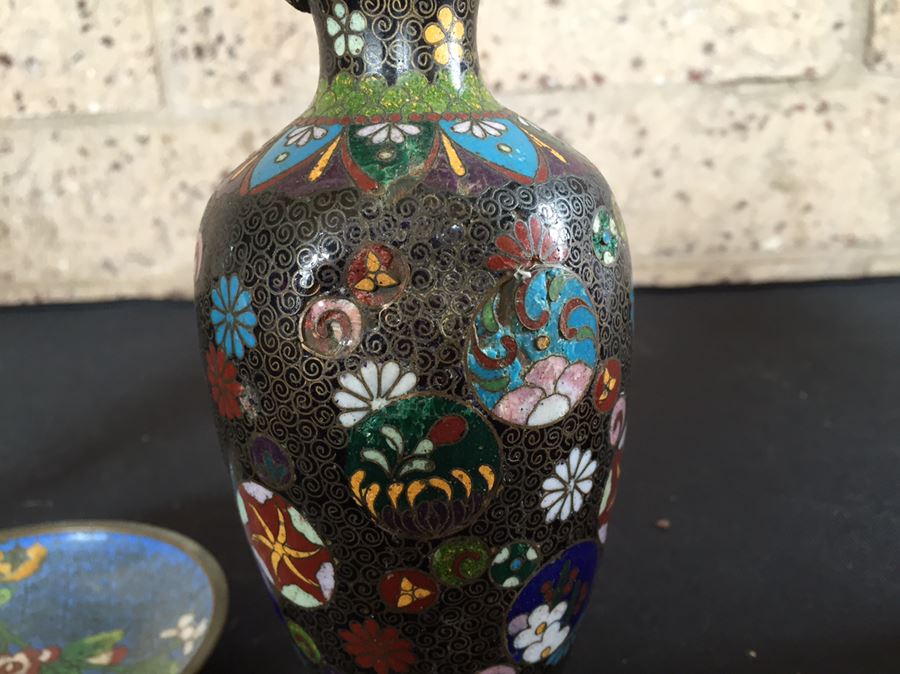 Various Cloisonne Pieces [Photo 6]