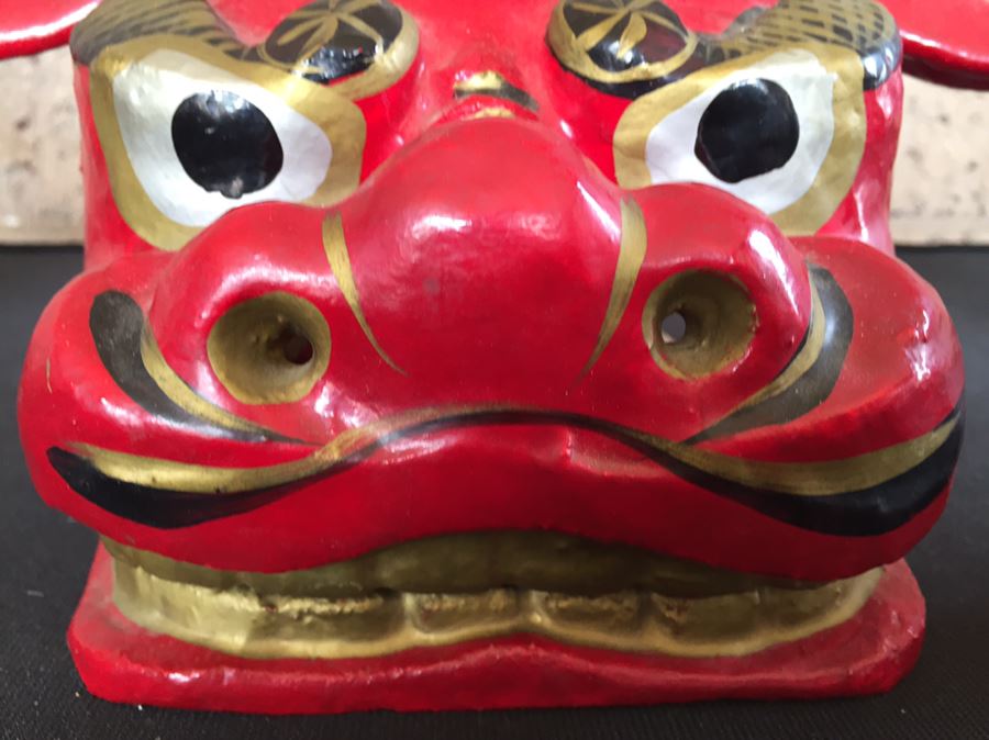 Red Chinese Dragon Hand Puppet [Photo 4]