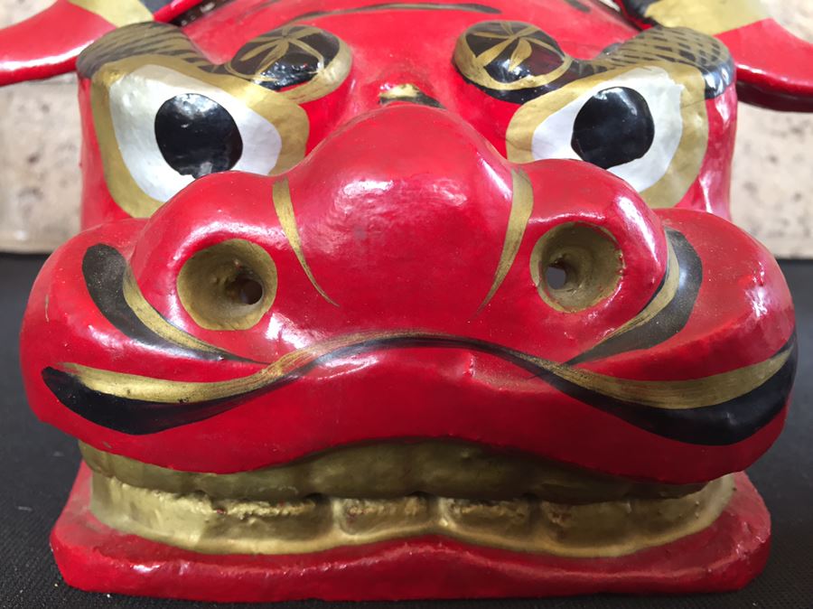 Red Chinese Dragon Hand Puppet [Photo 5]