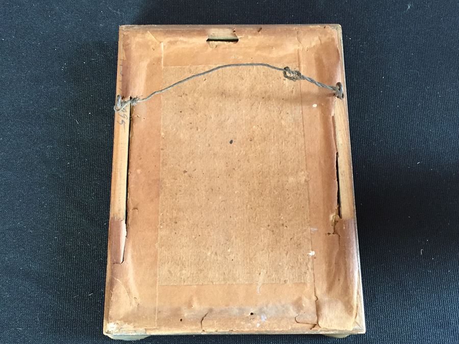 Early 1900's Original Ben Austrian Painting In Vintage Frame [Photo 9]