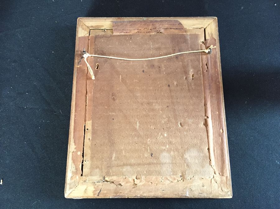 1915 Original Ben Austrian Painting In Vintage Frame [Photo 8]