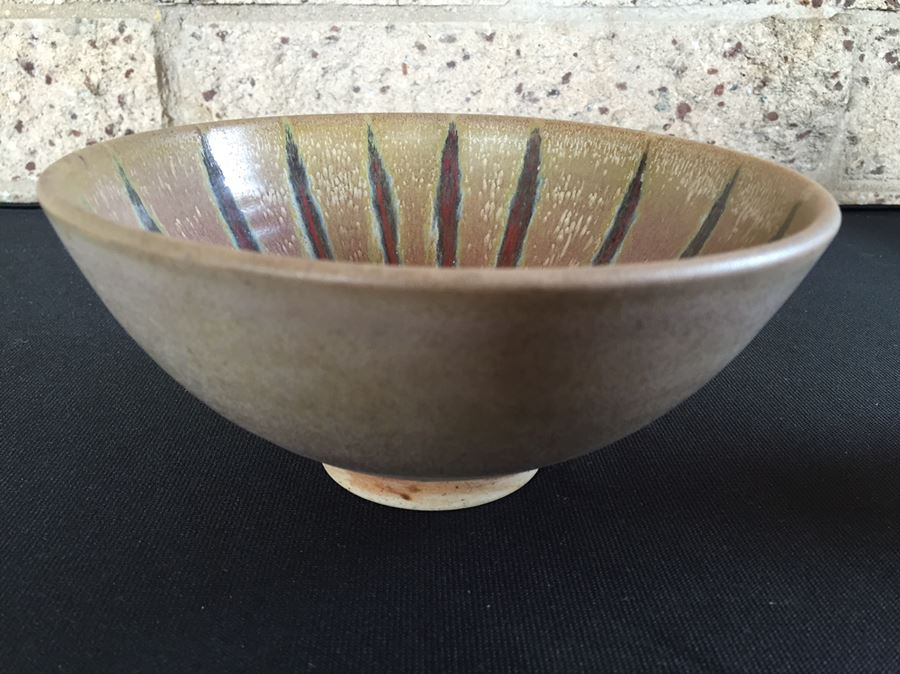 Stunning 1955 Mid-Century Pottery Bowl [Photo 6]