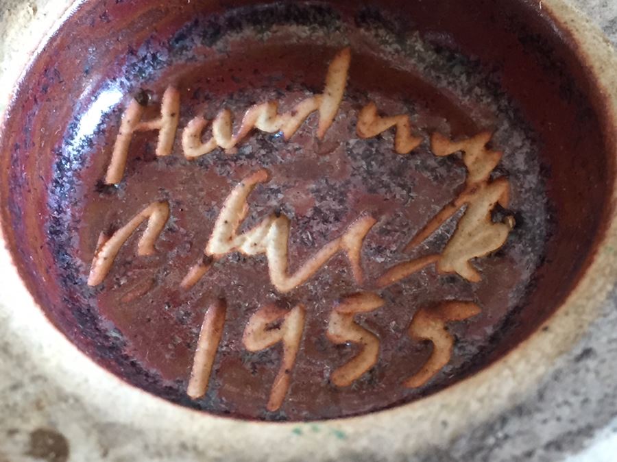 Stunning 1955 Mid-Century Pottery Bowl [Photo 9]