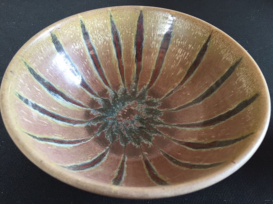Stunning 1955 Mid-Century Pottery Bowl [Photo 2]
