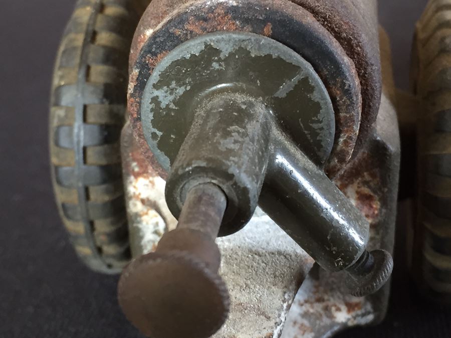 Old Vintage Big Bang Carbide Toy Cannon Cast Iron Metal [Photo 6]