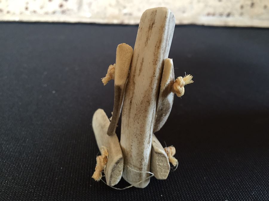 Unusual Jointed Carved Bone Figurine [Photo 7]